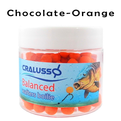 Cralusso Balanced Wafter Boilie - Chocolate-Orange - Oz Fin Chasers