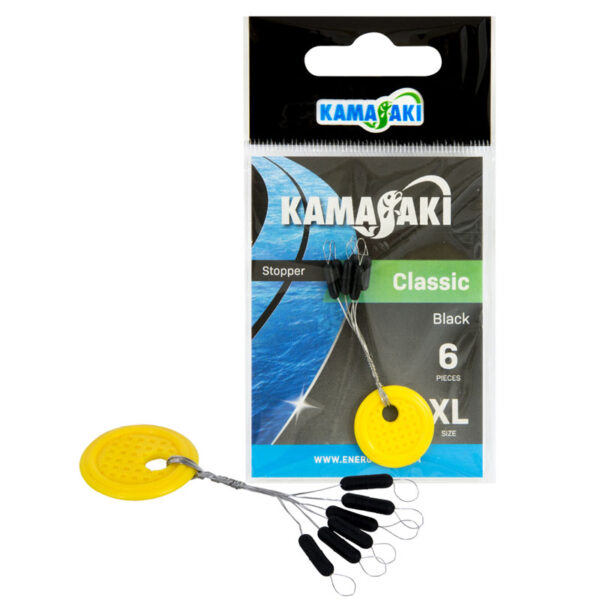 Kamasaki Classic Stopper - Long - Black - Oz Fin Chasers