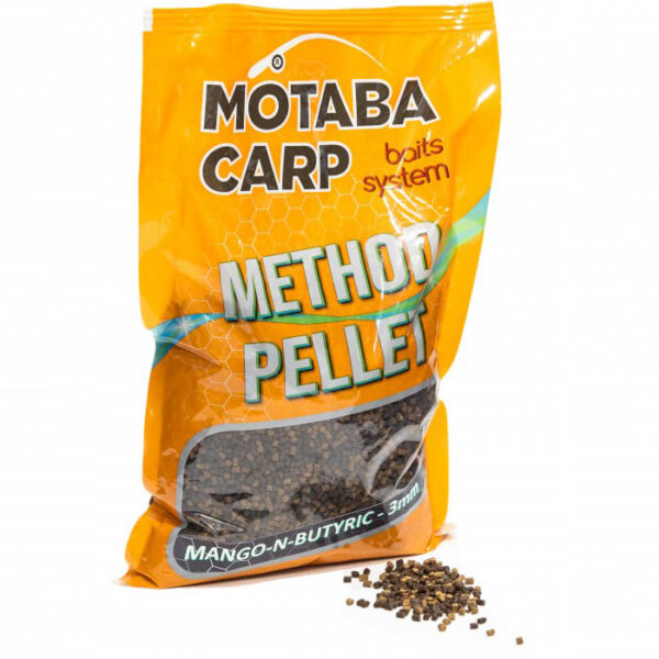 Motaba Carp Method Pellet - Mango-NButyric - Oz Fin Chasers